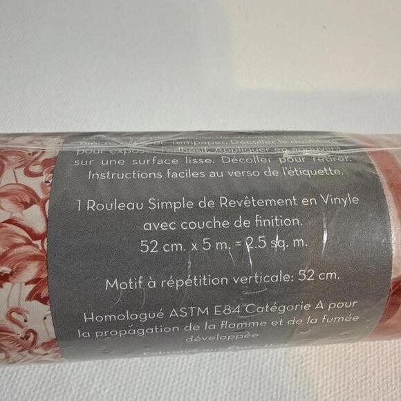 Chic Cheeky Pink Flamingo Removable Peel and Stick Wallpaper - 20.5” x 16.5’ - Picture 10 of 15